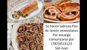 Pan de Jamón Navideño, Empanadas, Arepas, Tequeños...